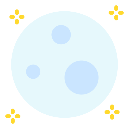 Moon Good Ware Flat icon