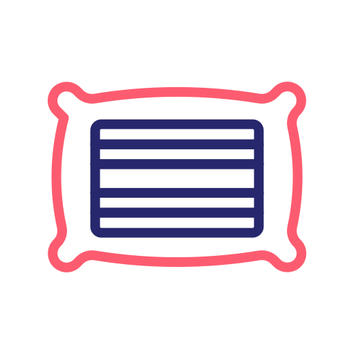 kopfkissen Generic Outline Color icon