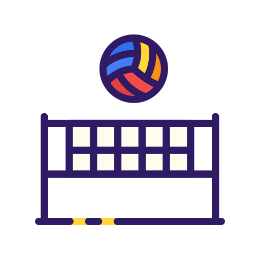 vóleibol Good Ware Lineal Color icono