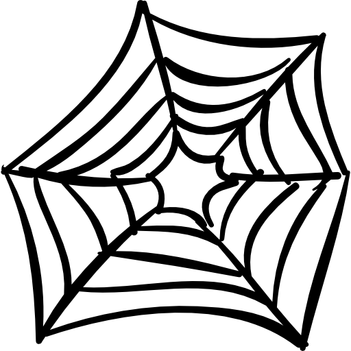 Halloween spider web  icon