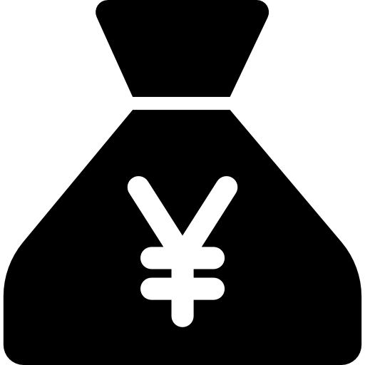 Yens money bag  icon