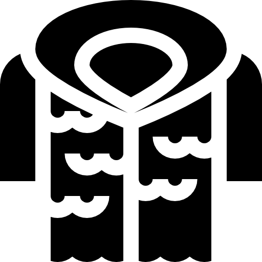 모피 코트 Basic Straight Filled icon