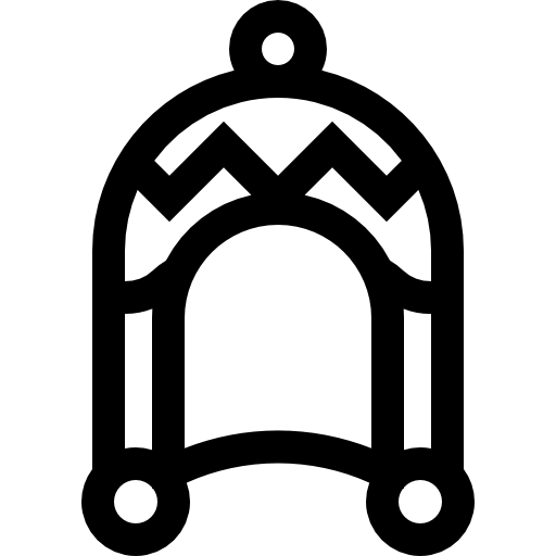 니트 모자 Basic Straight Lineal icon