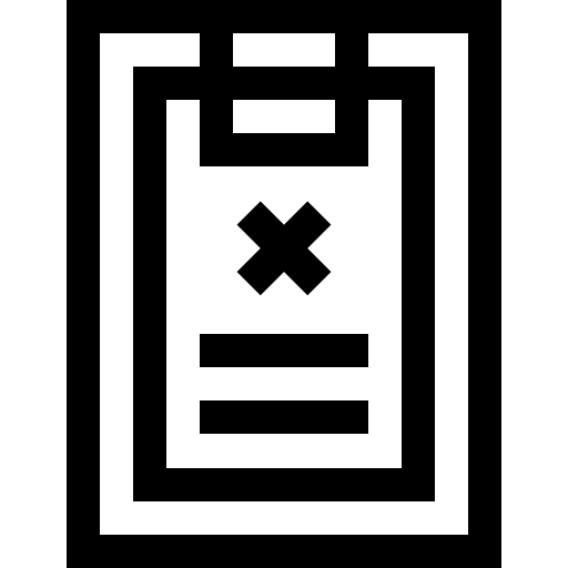 diagnostyczny Basic Straight Lineal ikona