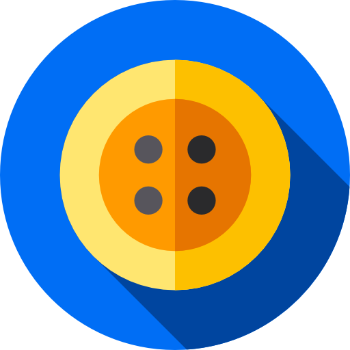 botón Flat Circular Flat icono