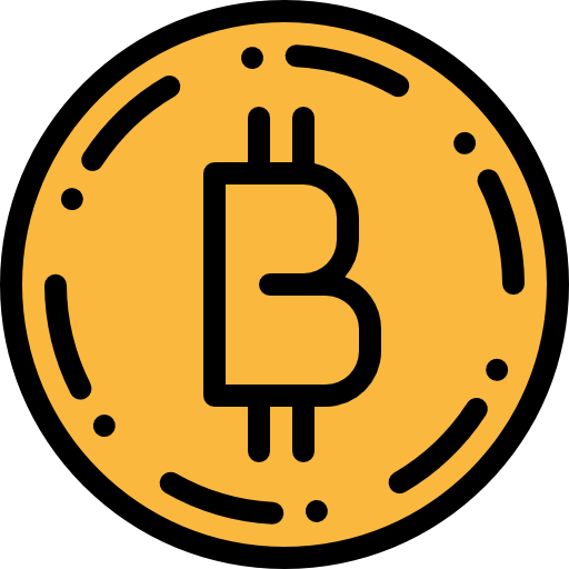 ビットコイン Detailed Rounded Lineal color icon