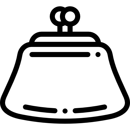 Кошелек Detailed Rounded Lineal иконка