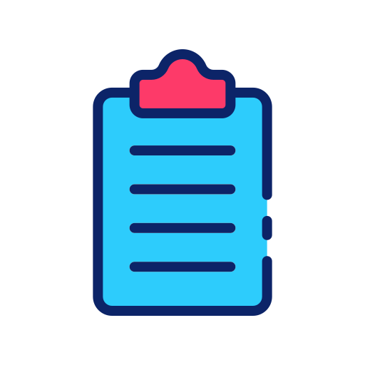 Clipboard Good Ware Lineal Color icon