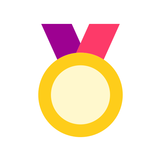 médaille Good Ware Flat Icône