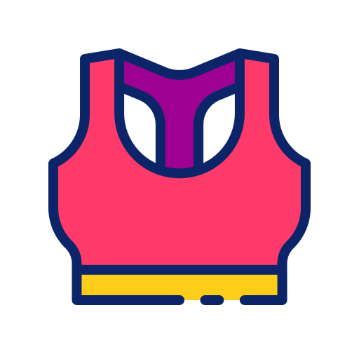 sujetador deportivo Good Ware Lineal Color icono