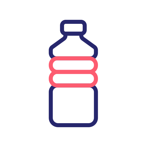 水筒 Generic Outline Color icon