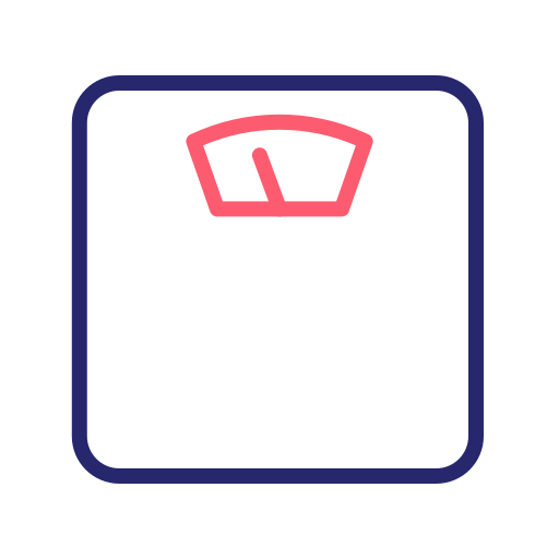 gewichtsskala Generic Outline Color icon