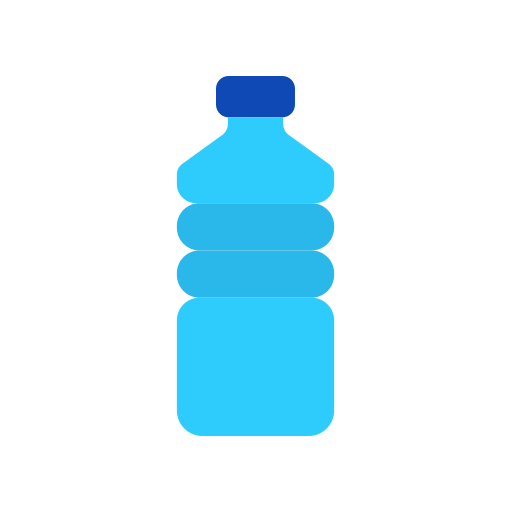 Water bottle Good Ware Flat icon