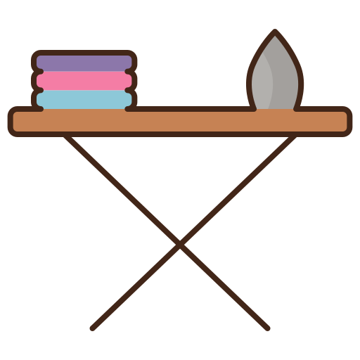tavolo da stiro Flaticons Lineal Color icona