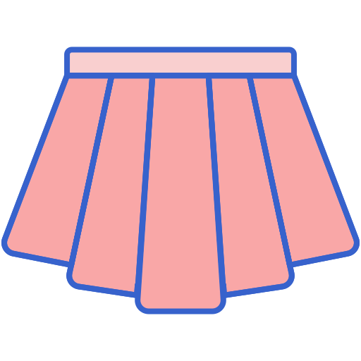 falda Flaticons Lineal Color icono