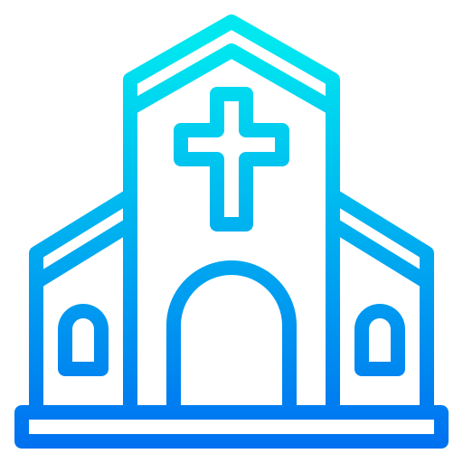Церковь srip Gradient иконка