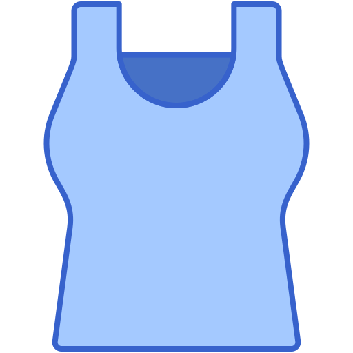 Tank top Flaticons Lineal Color icon