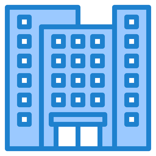 Condominium srip Blue icon