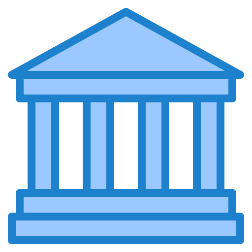 은행 srip Blue icon