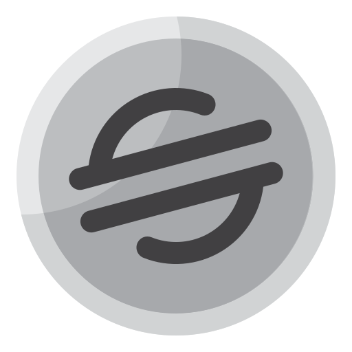 moneda estelar srip Flat icono
