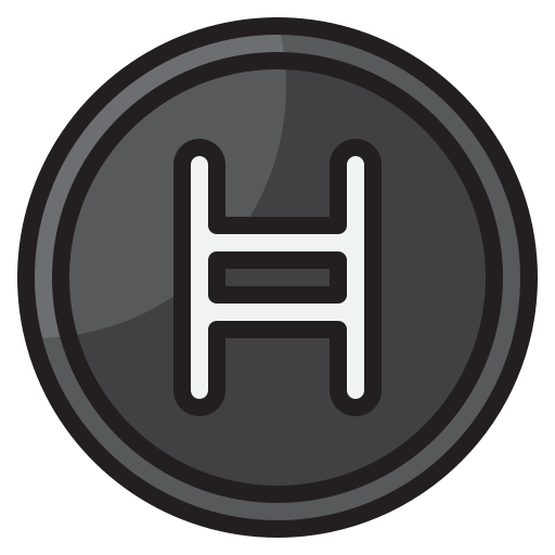 Hedera hashgraph srip Lineal Color icon