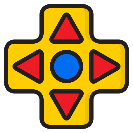 Joypad srip Lineal Color icon