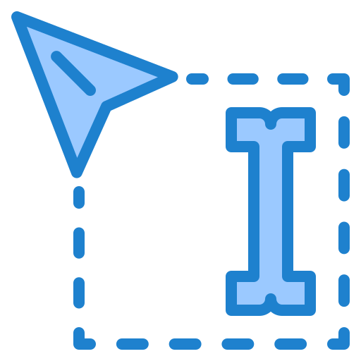 Type srip Blue icon