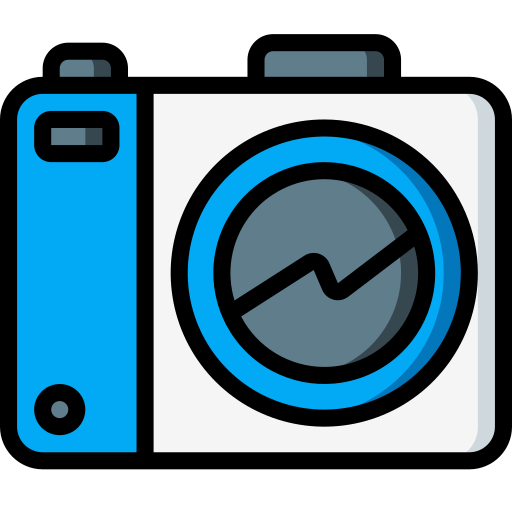 cámara Basic Miscellany Lineal Color icono