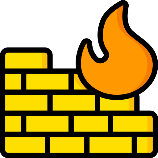 firewall Basic Miscellany Lineal Color icon