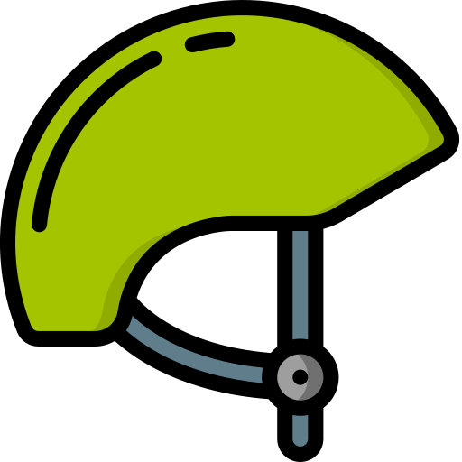 ヘルメット Basic Miscellany Lineal Color icon