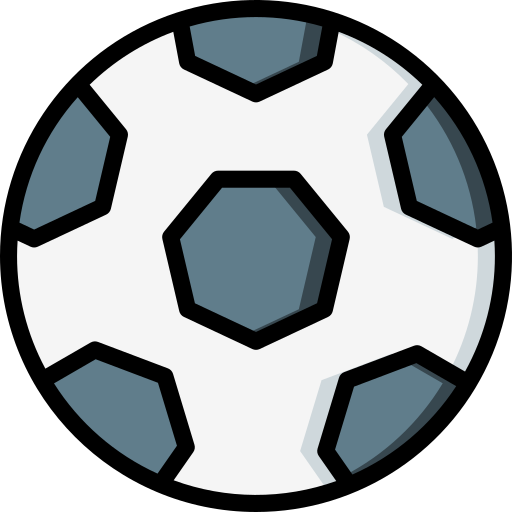 piłka nożna Basic Miscellany Lineal Color ikona