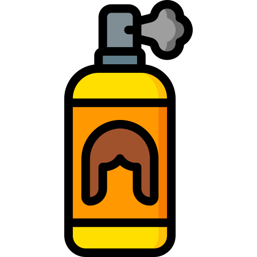 haarspray Basic Miscellany Lineal Color icon