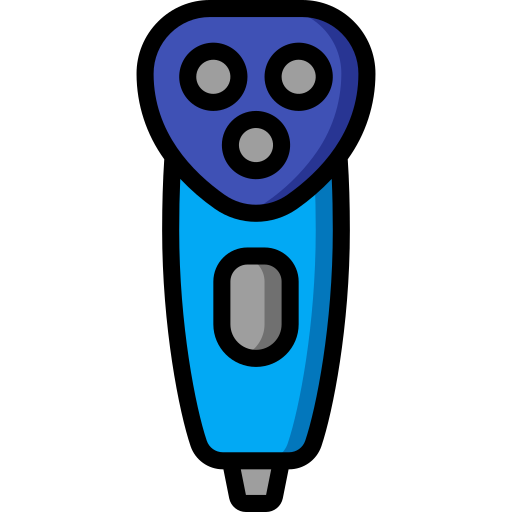 afeitadora eléctrica Basic Miscellany Lineal Color icono