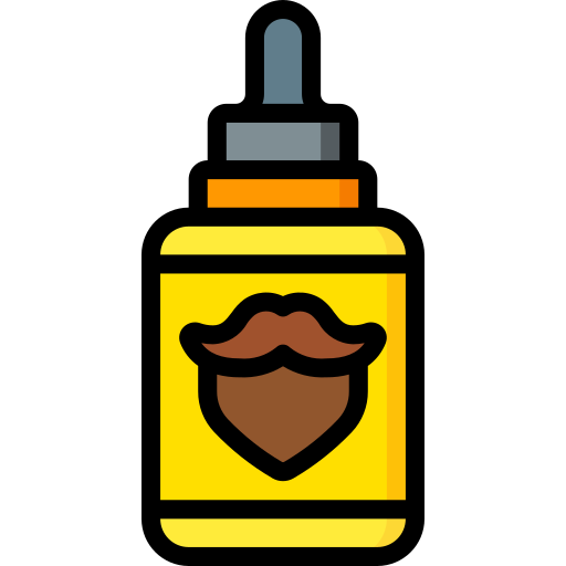 aceite de barba Basic Miscellany Lineal Color icono