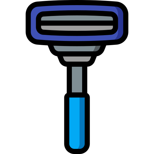 maquinilla de afeitar Basic Miscellany Lineal Color icono