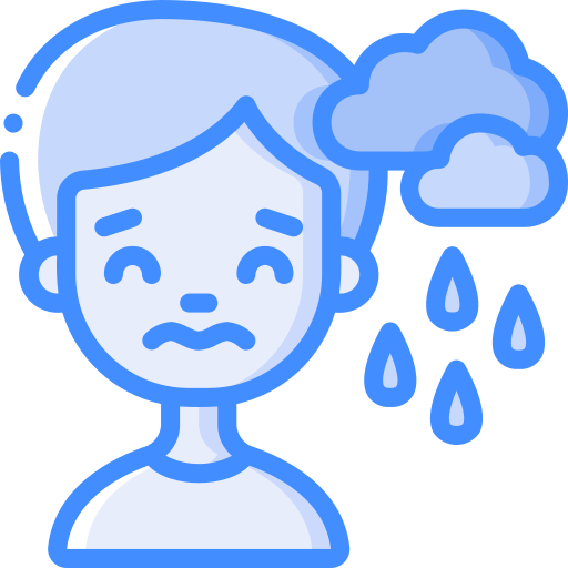 depressie Basic Miscellany Blue icoon