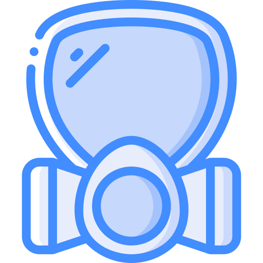 Mask Basic Miscellany Blue icon