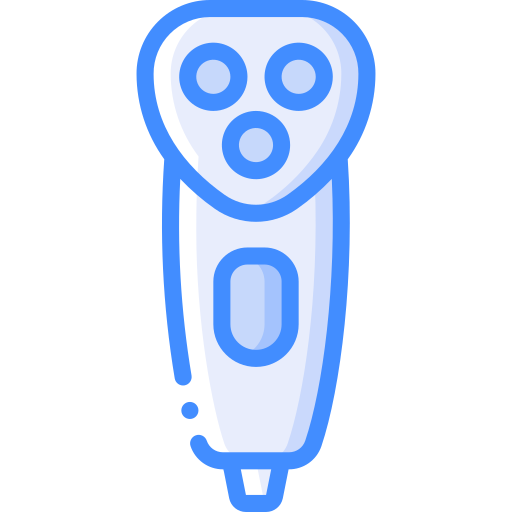 Electric shaver Basic Miscellany Blue icon