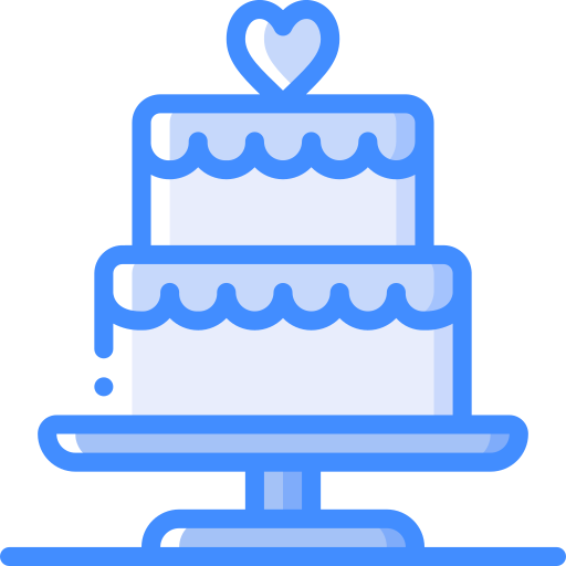 bolo de casamento Basic Miscellany Blue Ícone
