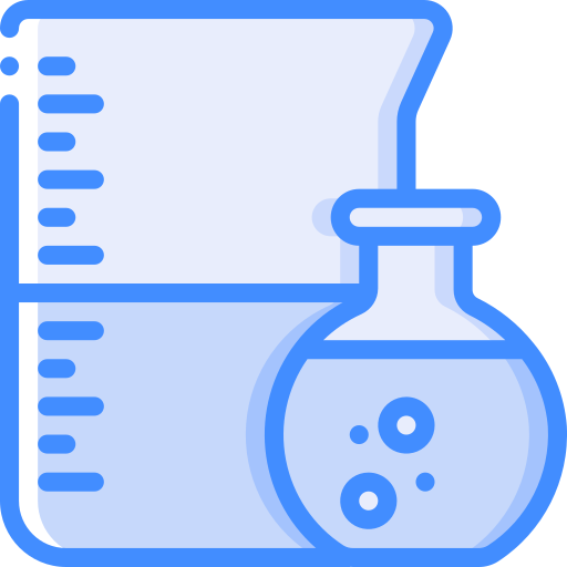 Chemicals Basic Miscellany Blue icon