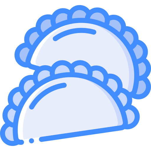 empanada Basic Miscellany Blue icono