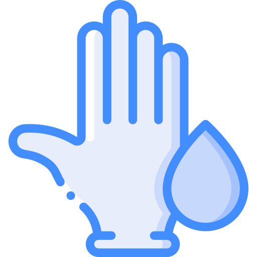 guantes Basic Miscellany Blue icono