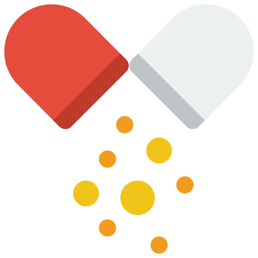 Pills Basic Miscellany Flat icon