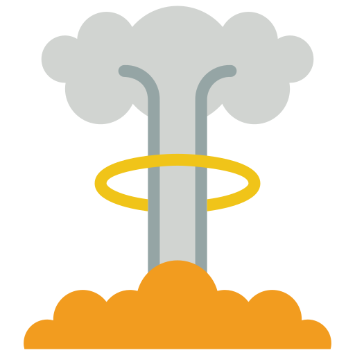Bomb Basic Miscellany Flat icon