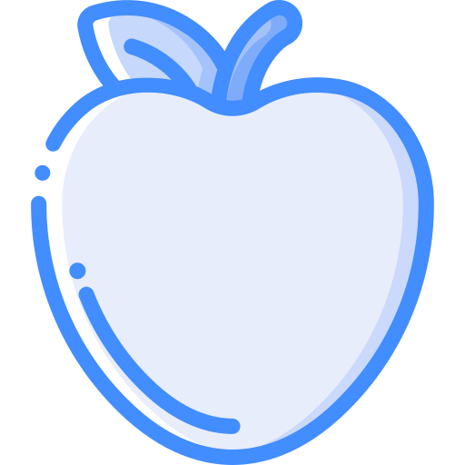 pomme Basic Miscellany Blue Icône