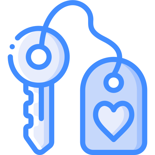 llave del hotel Basic Miscellany Blue icono