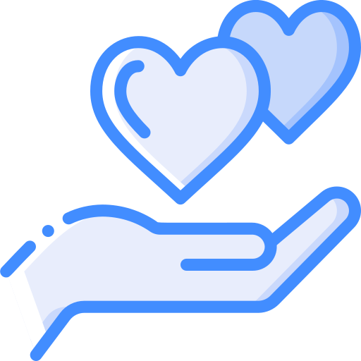 Hearts Basic Miscellany Blue icon