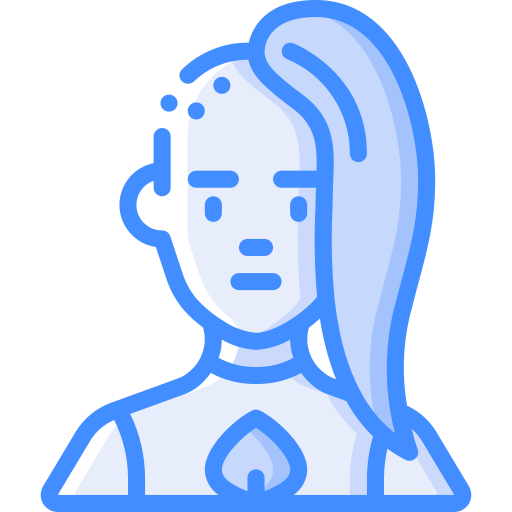 femme Basic Miscellany Blue Icône