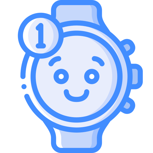 Watch Basic Miscellany Blue icon