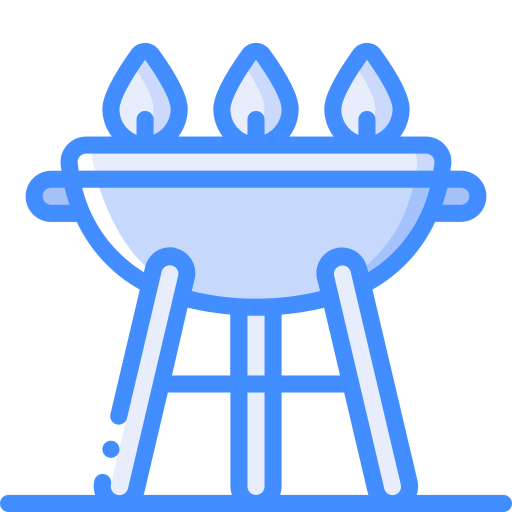 barbacoa Basic Miscellany Blue icono